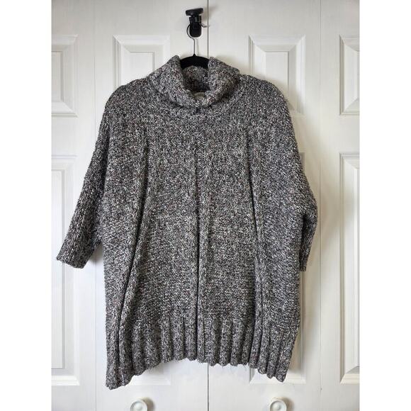 Matilda Jane Women Evening Stroll Sweater  M/L Oversized Chunky Knit Cowl Neck - Picture 1 of 7